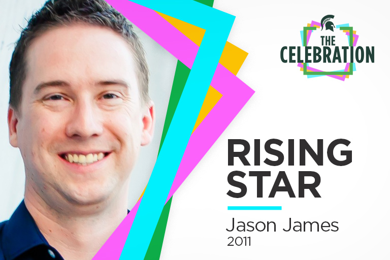 Graphic of 2011 Rising Star Jason James