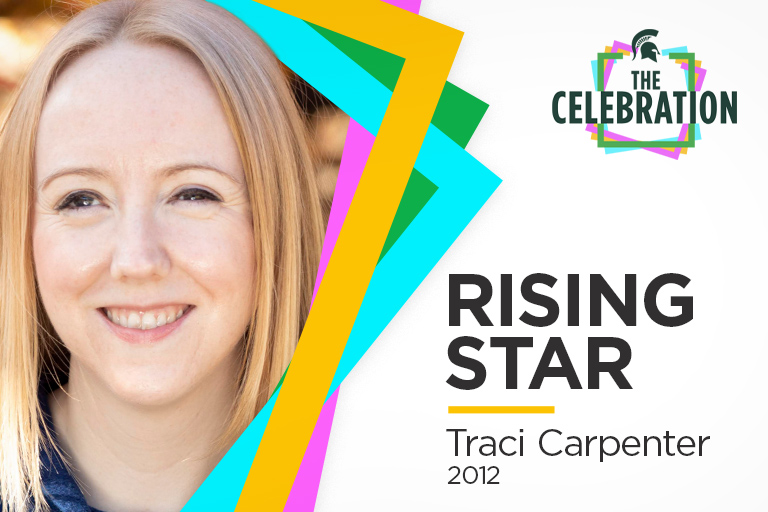 Graphic of 2012 Rising Star Traci Carpenter