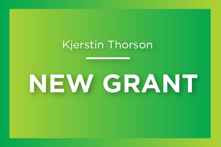 Kjerstin Thorson wins new grant