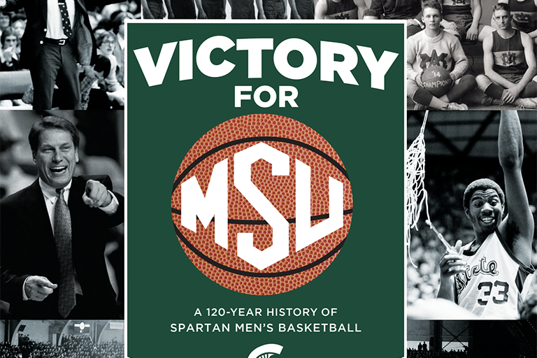 Screenshot of Victory for MSU: A 120-Year History of Spartan Men's Basketball.
