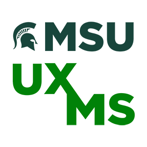 MSU UX MS logo