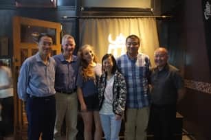 From Left to Right: Jonathan Zhu, Jim Dearing, Joey Dearing, Amy Zhu, Winson Peng and Kerk Kee