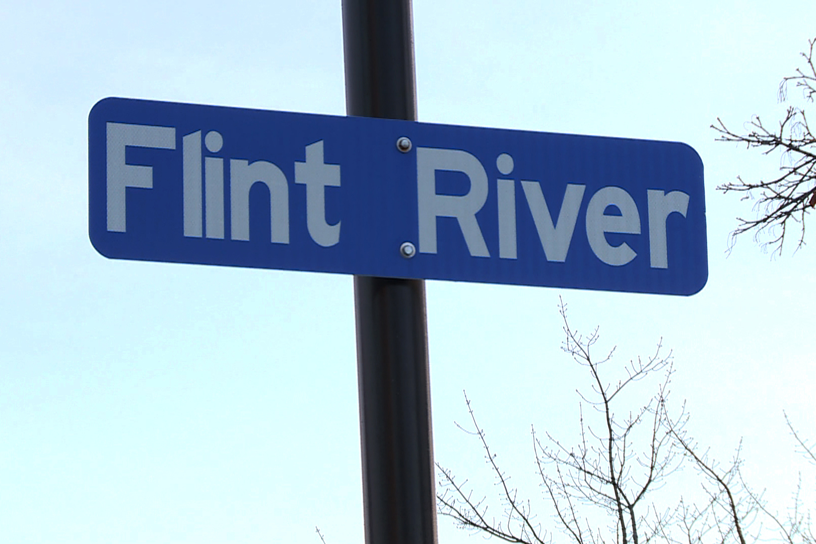 Sign of the Flint River