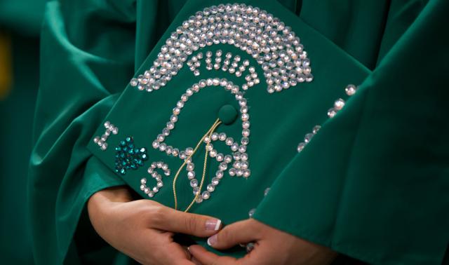 Photo of MSU Graduation Cap