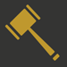 Icon of a gavel