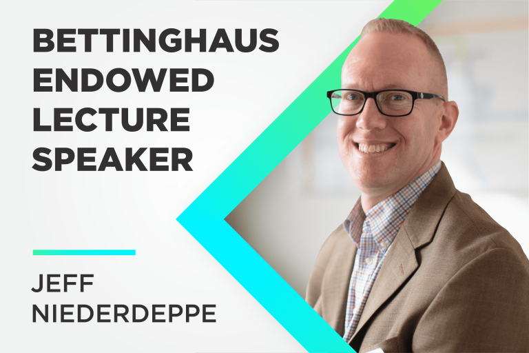 Bettinghaus Endowed Lecture Speaker Jeff Niederdeppe