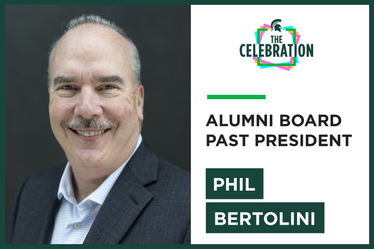 Alumni Board Past President Phil Bertolini