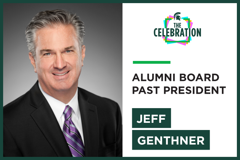 Alumni Board Past President Jeff Genthner