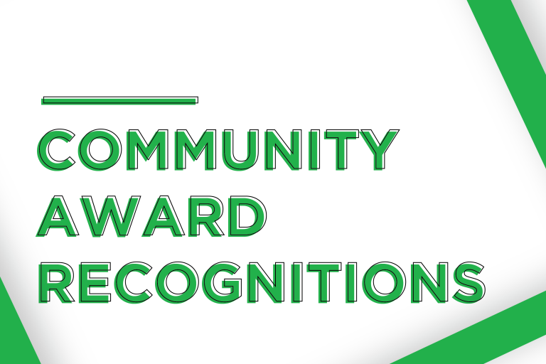 Community Award Recognitions