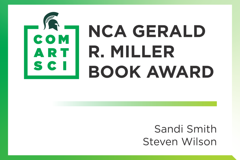 Sandi Smith and Steven Wilson awarded the NCA Gerald R. Miller book award