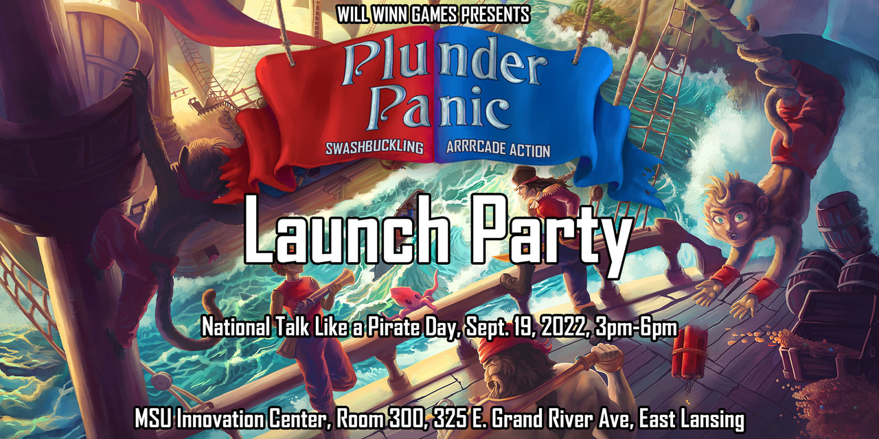 Plunder Panic Launch Party Michigan State University College of