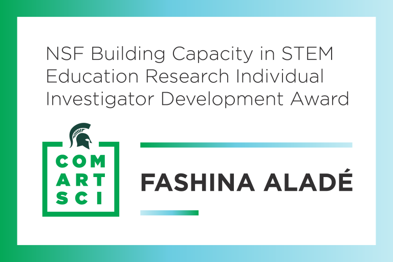 Fashina Aladé receives research grant