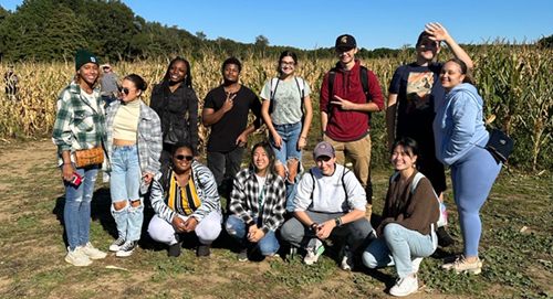 Annual outing for Ignite students at the cider mill