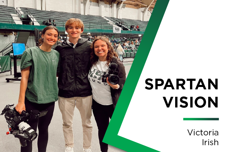 Spartan Vision is the content creation and brand development branch of Michigan State University Athletics.,