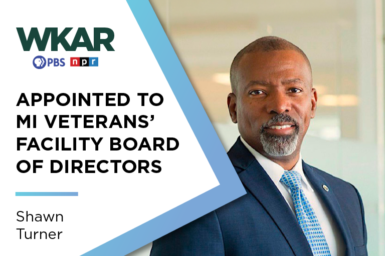 Shawn Turner appointed to Michigan Veterans' Facility Authority Board of Directors