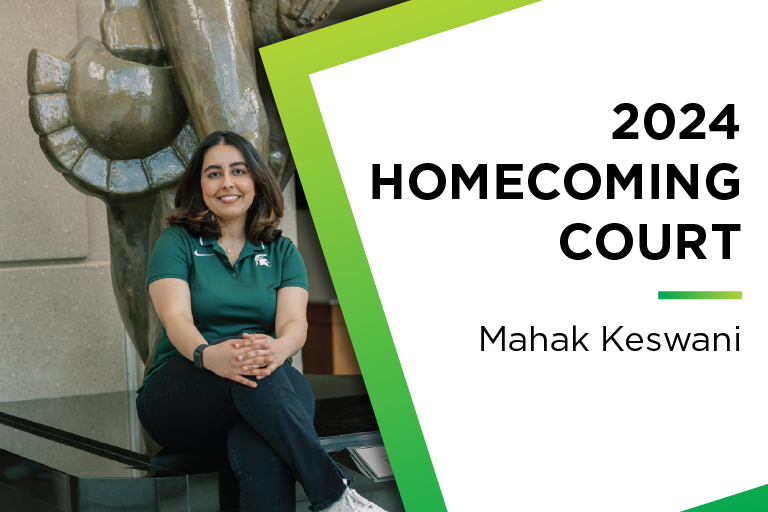 Mahak Keswani, 2024 Homecoming Court