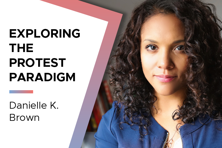 Danielle K. Brown, Ph.D., the 1855 Professor of Community and Urban Journalism, is the founding director of the LIFT Project, which researches how news media inform communities and encourage them to engage as informed citizens. 