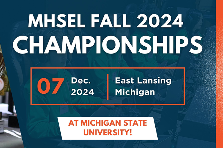 MHSEL Fall 2024 Championships promotional graphic.