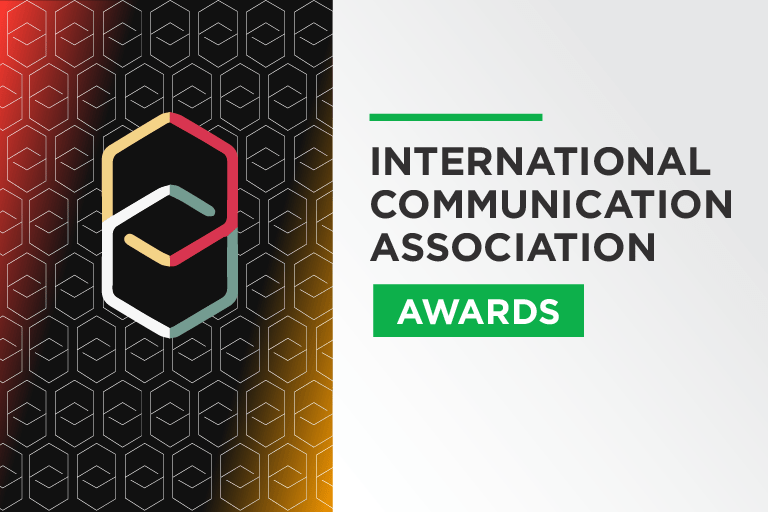 International Communication Association Awards with ICA logo on the left