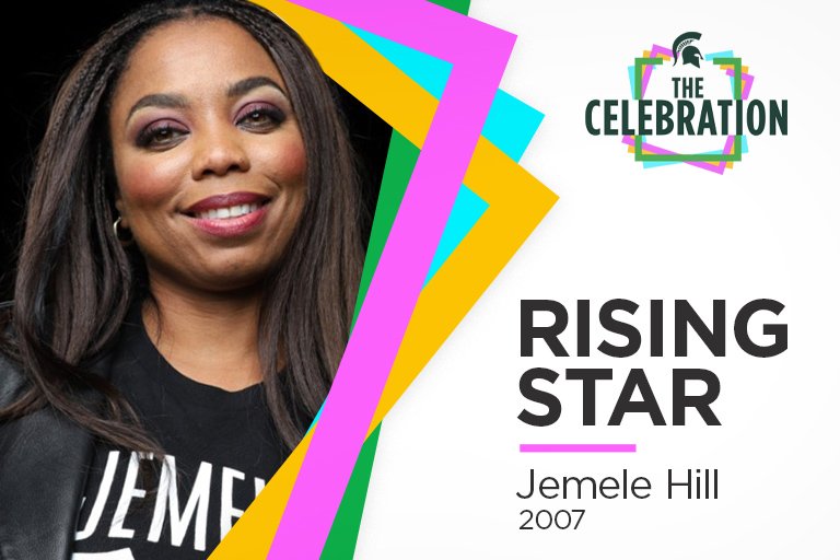 Photo of Jamele Hill | The Celebration graphic: Rising Star Jemele Hill