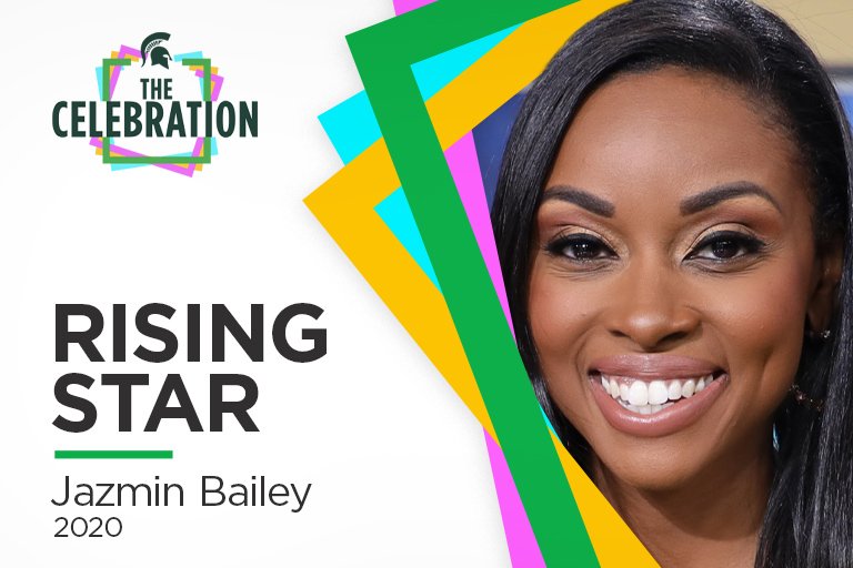 Graphic of 2020 Rising Star Jazmin Bailey