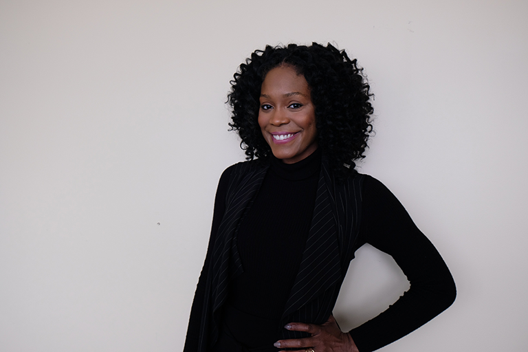 Photo of Antonice Strickland Jackson in front of a white background