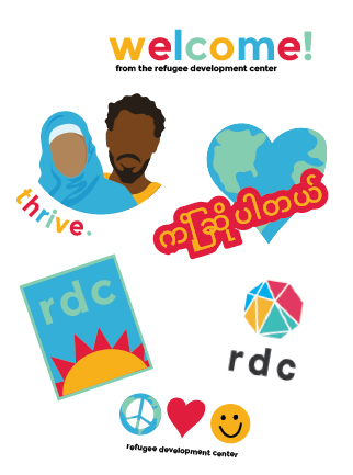 sticker options for the RDC