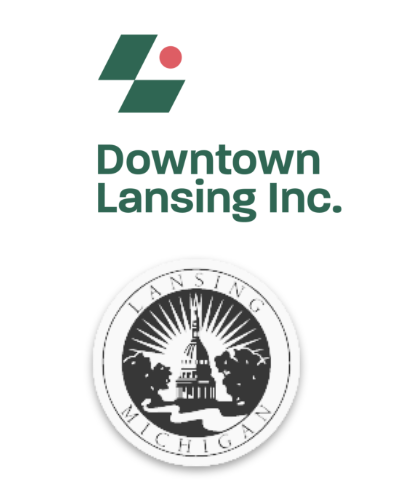 Downtown Lansing Inc. and City of Lansing logo