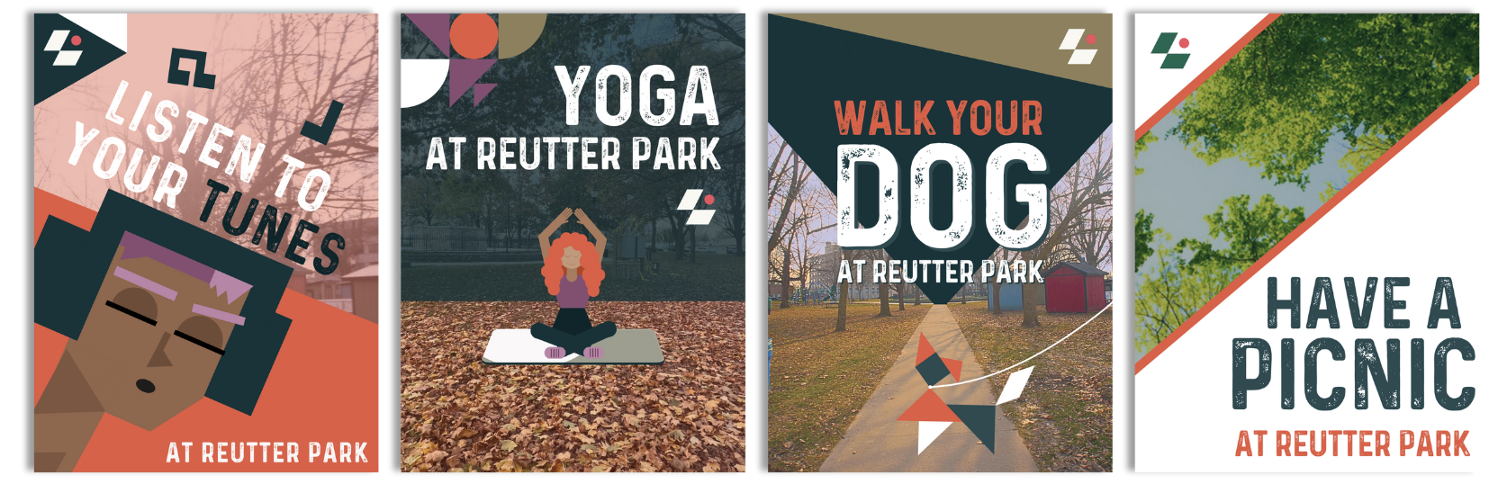 Listen to your tunes, yoga, walk your dog, etc. in the park!