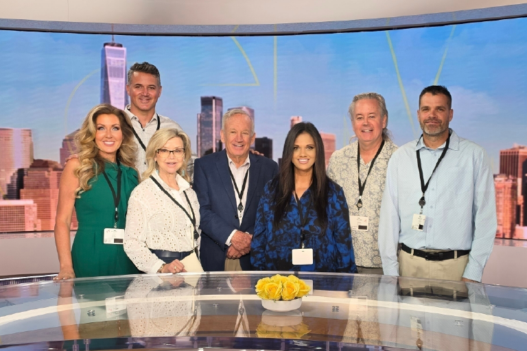 Crime Unflitered cast promoting on Good Morning America