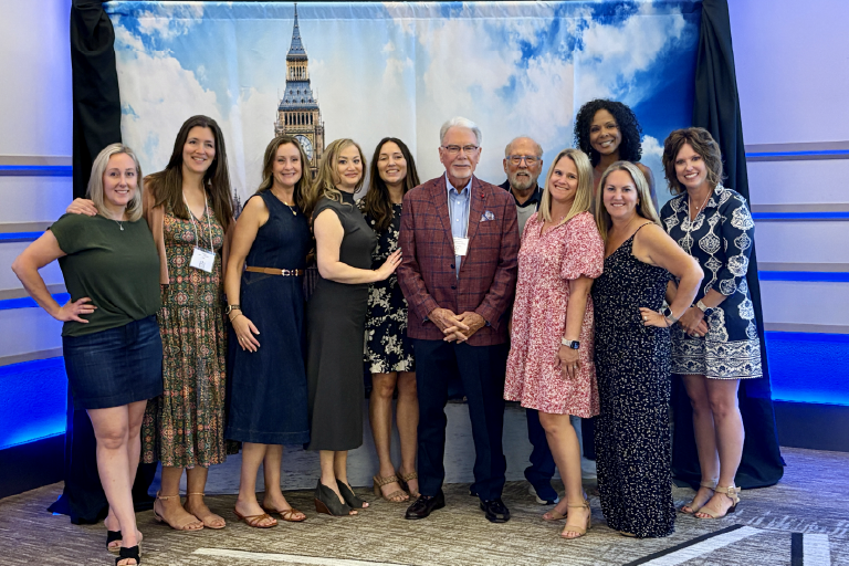 Alumni of the program with former directors.