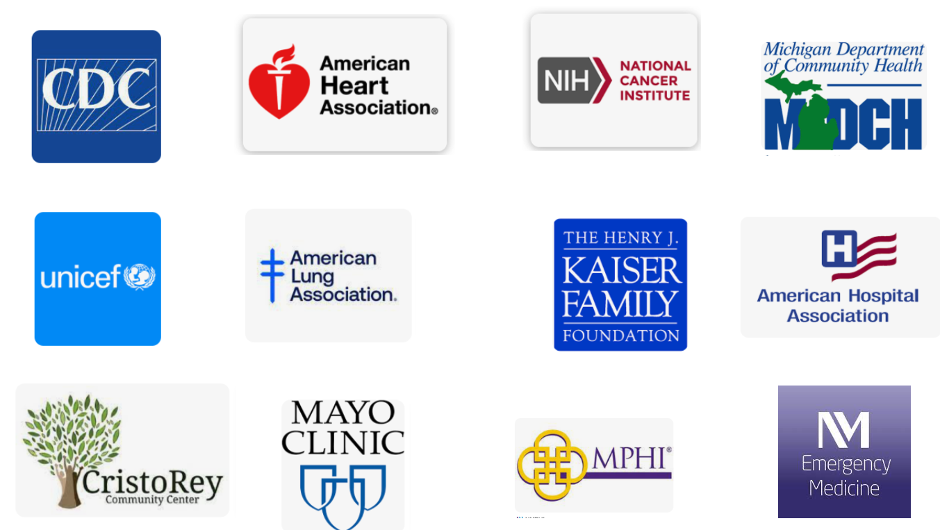 Master of Arts in Health and Risk Communication Practicum Logos of Opportunities